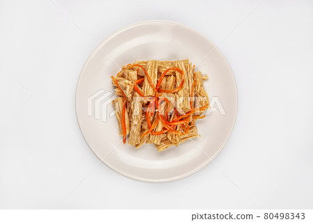 Vegetable Salad With Marinaded Carrot 80498343