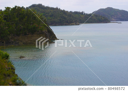 小笠原父島的堺浦海灘 小笠原父島的堺浦海灘 80498572