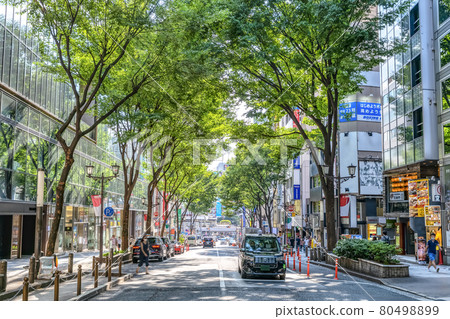 東京澀谷的城市景觀 澀谷 / Miyamasu-zaka 80498899