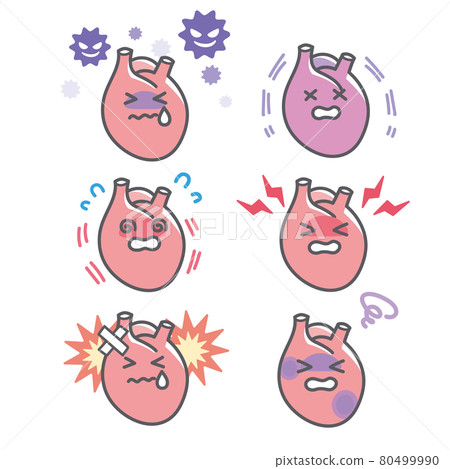 人類心臟損傷的面部表情 80499990
