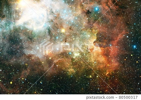 Cosmic landscape. Nebula. Elements of this image furnished by NASA Cosmic landscape. Nebula. Elements of this image furnished by NASA 80500317