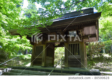 供奉“天神第7代”和“赤神第5代”的宮城末神社 80500628