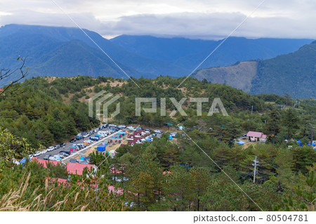 Rural landscape saw from Wuling Farm 80504781