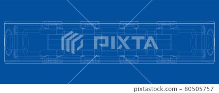 Abstract industry object concept. Vector 80505757