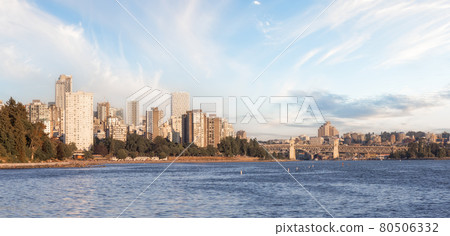 View of Buildings in a modern city on the West Pacific Coast View of Buildings in a modern city on the West Pacific Coast 80506332
