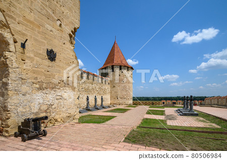 Old Turkish fortress Bender in Tighina, Transnistria, Moldova 80506984