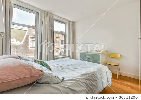 Luxury bedroom of house in beautiful design Luxury bedroom of house in beautiful design 80511200