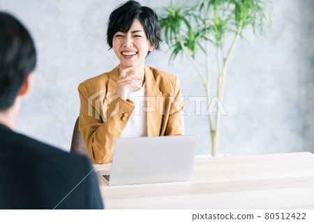 商務會議商務談判 80512422
