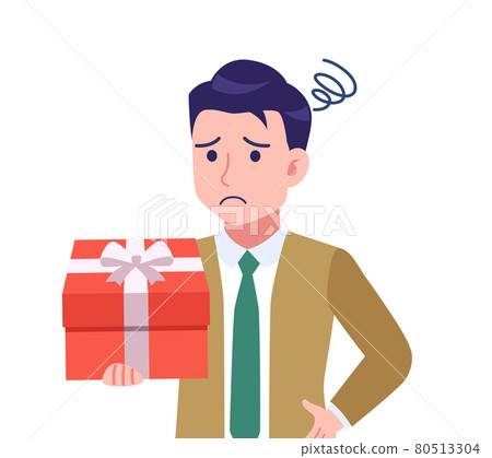 A man with a serious tie A man with a serious tie 80513304