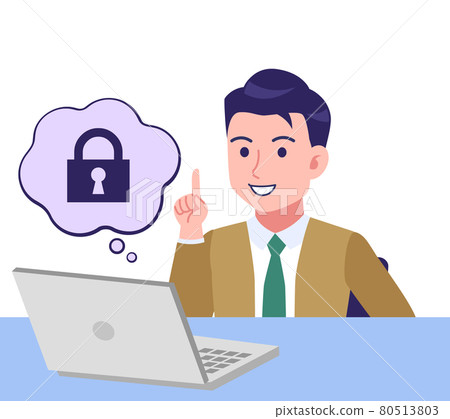 一個有嚴重領帶的男人 80513803