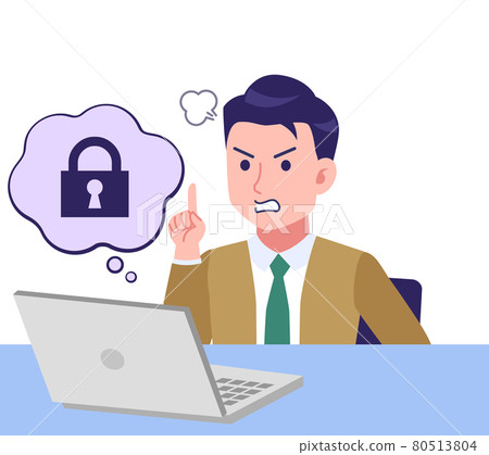 一個有嚴重領帶的男人 80513804