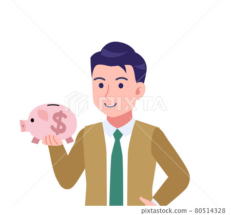 A man with a serious tie A man with a serious tie 80514328