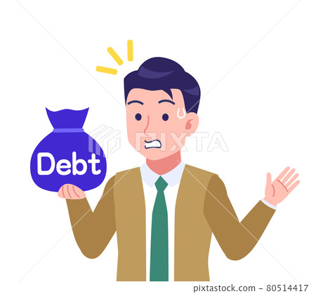 一個有嚴重領帶的男人 80514417