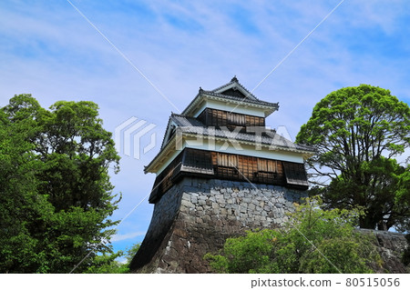 【熊本縣】晴天下的熊本城未申報砲塔 80515056