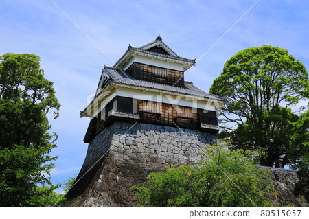 【熊本縣】晴天下的熊本城未申報砲塔 80515057