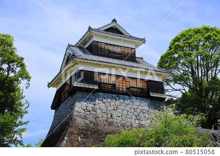 【熊本縣】晴天下的熊本城未申報砲塔 80515058