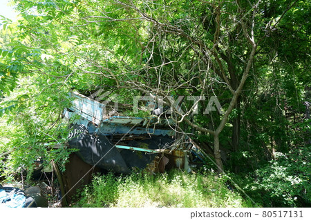 Abandoned abandoned bus Abandoned car body Kusahiro Nagano Prefecture Nagano City Nagaden Bus Nagano Electric Railway Bus Abandoned abandoned bus Abandoned car body Kusahiro Nagano Prefecture Nagano City Nagaden Bus Nagano Electric Railway Bus 80517131