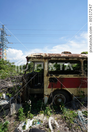 Abandoned abandoned bus Abandoned car body Kusahiro Nagano Prefecture Nagano City Nagaden Bus Nagano Electric Railway Bus Abandoned abandoned bus Abandoned car body Kusahiro Nagano Prefecture Nagano City Nagaden Bus Nagano Electric Railway Bus 80517247