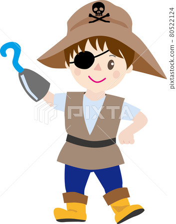 萬聖節服裝 cosplay 男孩海盜 80522124