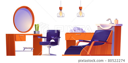 Barbershop, beauty salon or hairdressing studio 80522274