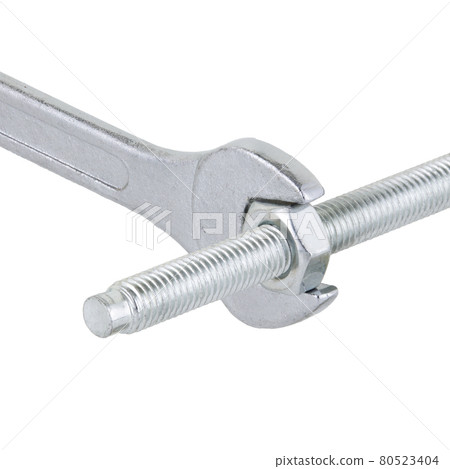 Open ended spanner wrench with nut and bolt Open ended spanner wrench with nut and bolt 80523404