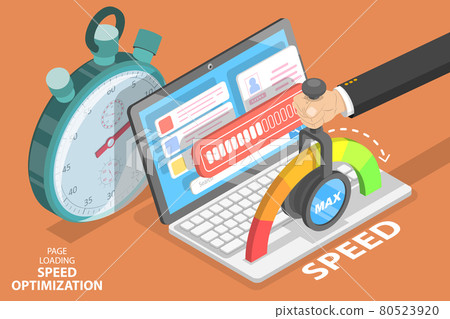 Webpage Loading Time Decreasing, Website Speed Optimization and SEO. Webpage Loading Time Decreasing, Website Speed Optimization and SEO. 80523920
