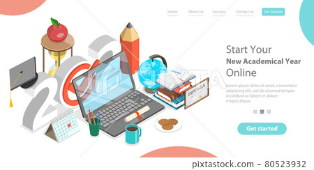 2021 - Academical Year Online, Distance Courses and E-learning, Back to Digital School. 80523932