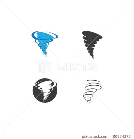 Wind tornado logo vector Wind tornado logo vector 80524272