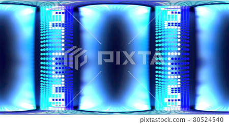 3d illustration, 3d rendering, vr 360 panorama abstract images of the cicle background, the path to light, blue background Alternating white cicle light 3d illustration, 3d rendering, vr 360 panorama abstract images of the cicle background, the path to light, blue background Alternating white cicle light 80524540