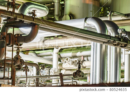 Factory metallic pipeline [Kawasaki City, Kanagawa Prefecture] 80524635