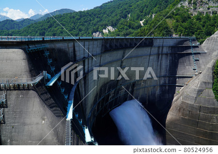 夏天黑部水壩 夏天黑部水壩 80524956