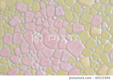 Round tile material Background material 80525994