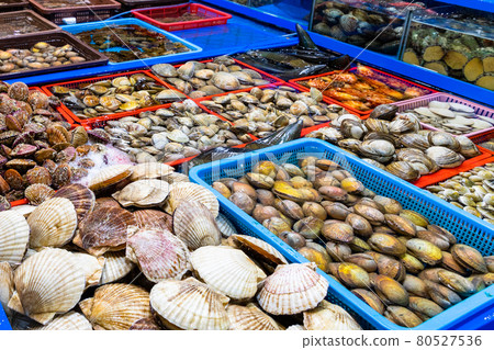 Shrimp and shellfish all in one place. Shrimp and shellfish all in one place. 80527536