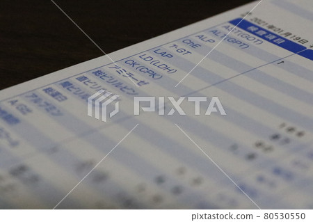 Blood test Blood test 80530550