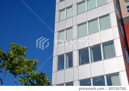 apartment building architecture sky and tree residential city lifestyle apartment building architecture sky and tree residential city lifestyle 80530780