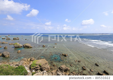 沖繩縣宮古島東平安崎的風景 沖繩縣宮古島東平安崎的風景 80531022