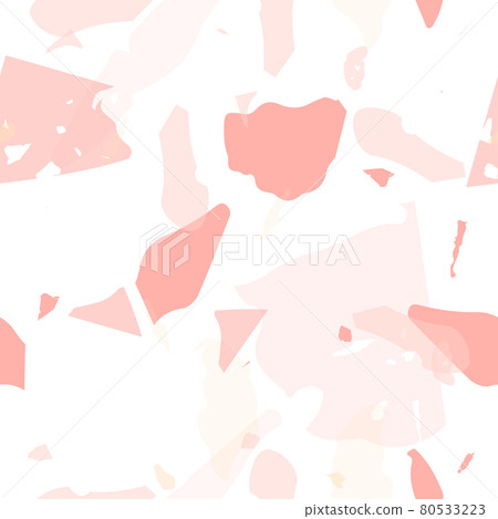 Terrazzo seamless pattern. Pastel venetian Terrazzo seamless pattern. Pastel venetian 80533223