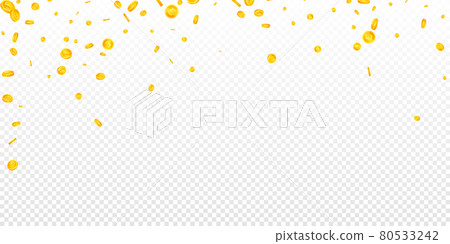 British pound coins falling. Grand scattered GBP coins. United Kingdom money. Neat jackpot, wealth or success concept. Vector illustration. British pound coins falling. Grand scattered GBP coins. United Kingdom money. Neat jackpot, wealth or success concept. Vector illustration. 80533242