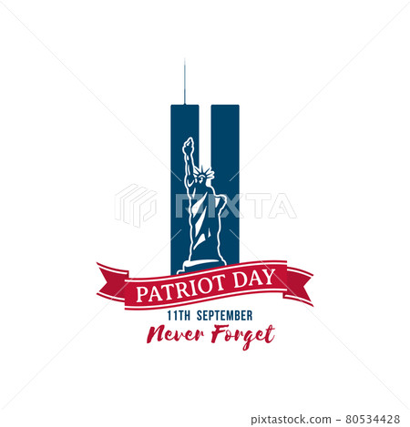 Patriot Day vector design template. 80534428
