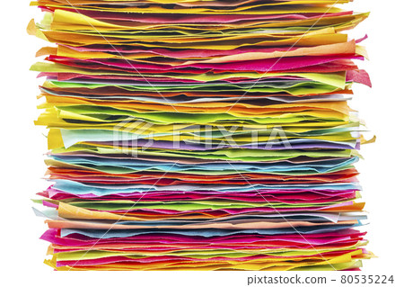 stack of colorful sticky notes stack of colorful sticky notes 80535224