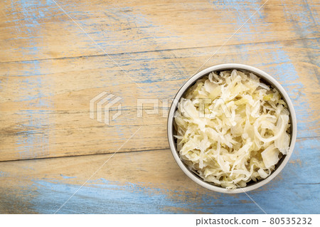 bowl of sauerkraut bowl of sauerkraut 80535232