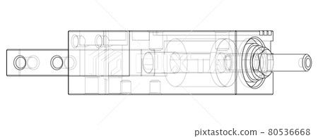 Abstract industry object concept. Vector Abstract industry object concept. Vector 80536668