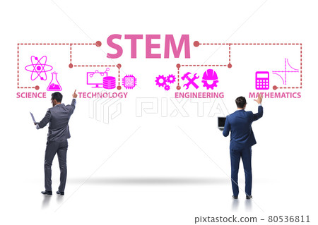 Business people in STEM education concept 80536811