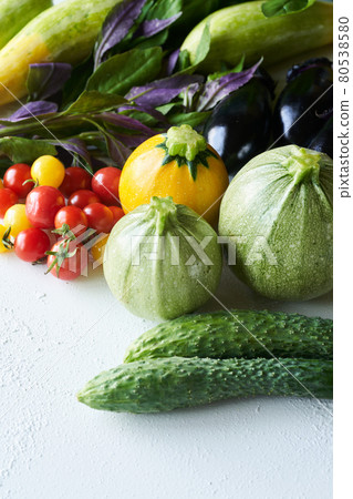 Various summer vegetables Various summer vegetables 80538580