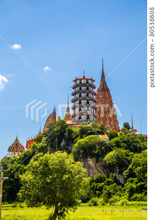 Wat Tham Khao Noi and Wat Tham Sua in Kanchanaburi, Thailand 80538608