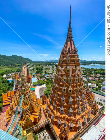 Wat Tham Khao Noi and Wat Tham Sua in Kanchanaburi, Thailand 80538640