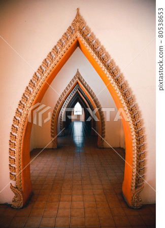 Wat Tham Khao Noi and Wat Tham Sua in Kanchanaburi, Thailand 80538653