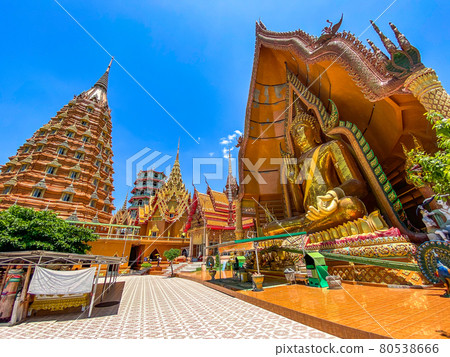 Wat Tham Khao Noi and Wat Tham Sua in Kanchanaburi, Thailand 80538666