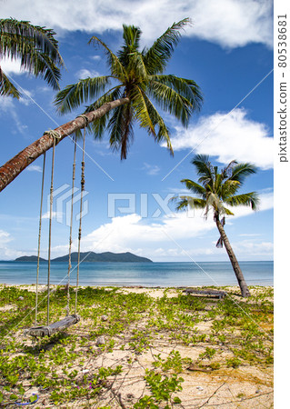 Abandoned Boat Chalet, Ghost Ship in Grand Lagoona, Koh Chang, Trat, Thailand 80538681