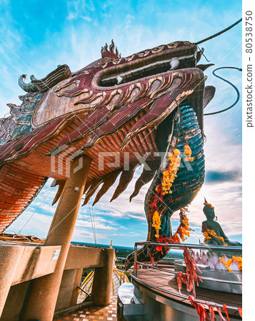 Dragon temple Wat Samphran in Nakhon Pathom, Thailand Dragon temple Wat Samphran in Nakhon Pathom, Thailand 80538750